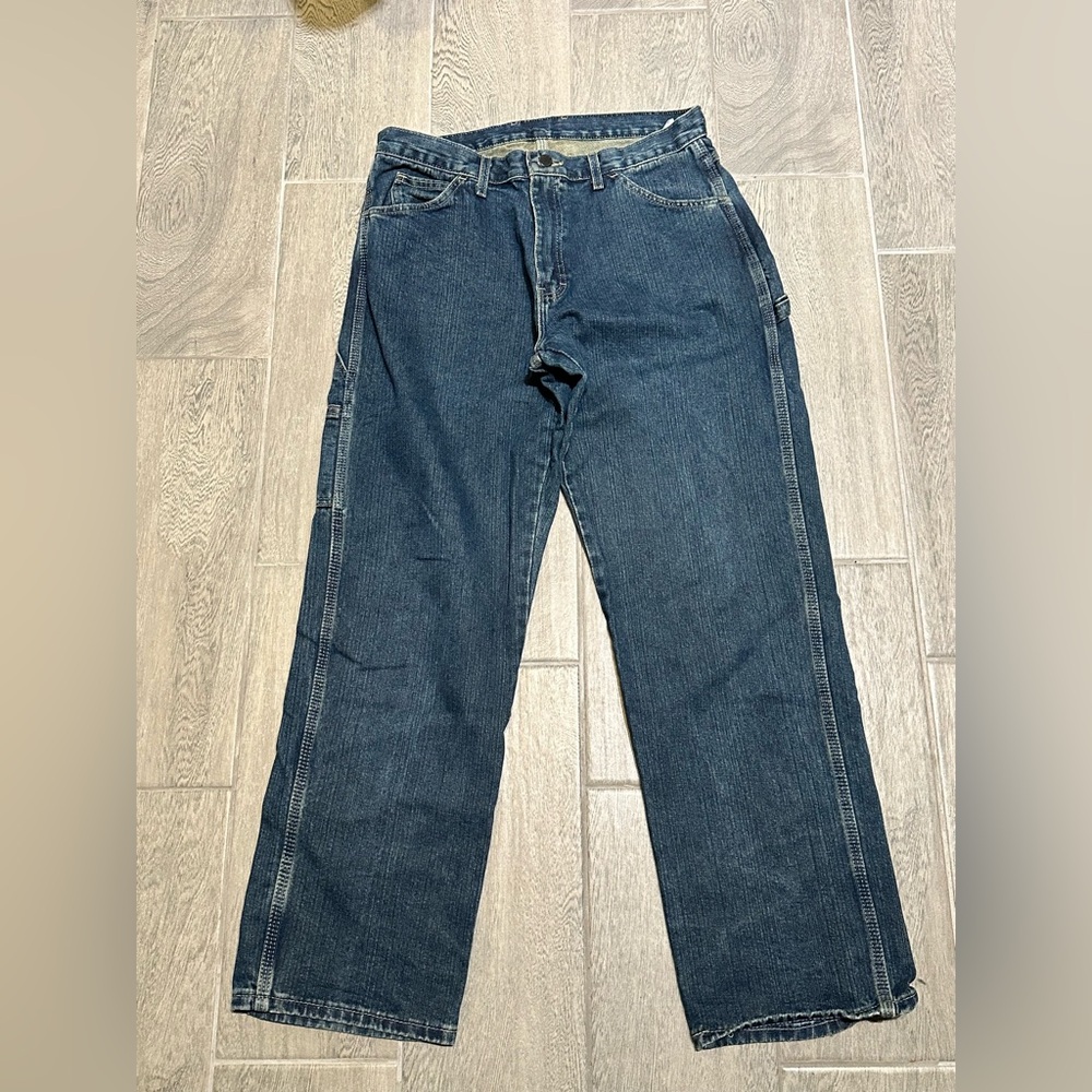 Dickies Men's Relaxed Fit Jeans - Blue